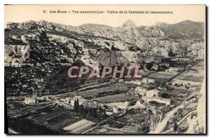 Old Postcard The panoramic leases Vallon de la Fontaine and BEAUMANIERE