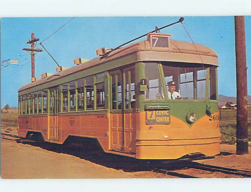 Chrome ORANGE EMPIRE TROLLEY MUSEUM Perris California CA AG0813