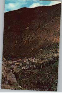 Postcard-Town View of Georgetown,Colorado..CO Mining
