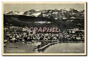 Old Postcard Bregenz Bodensee Risch Lau