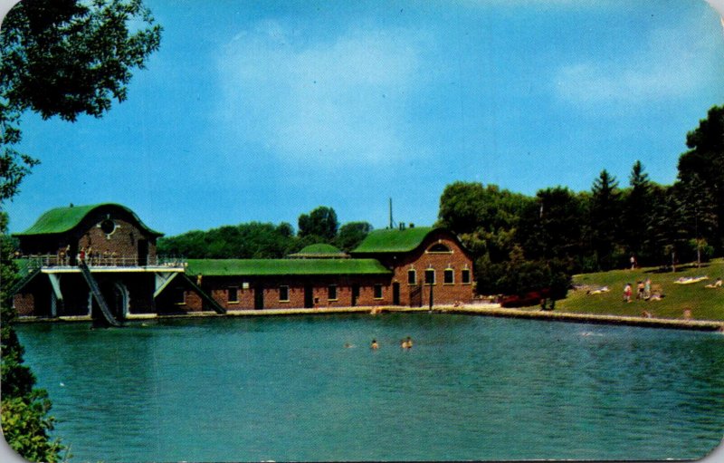 New York Rochester Onondaga Park Swimming Pool Hiawatha Lake