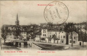 CPA MIRECOURT - Vue prise du pont neuf (119899)