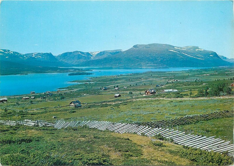 Postcard Norway party ved storevatn vestre slidre valdres