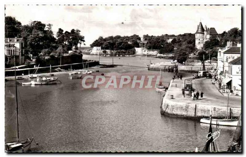 Modern Postcard Pornic Harbor