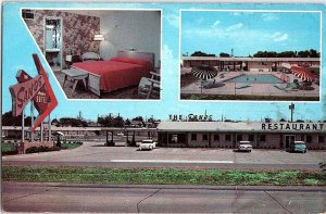 Postcard HOTEL SCENE Tulsa Oklahoma OK AI7897