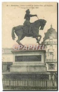 CPA Orleans Statue equestre de Jeanne D'Arc 