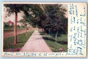 Duluth Minnesota Postcard London Road Eighteenth Ave. Looking East c1908 Vintage