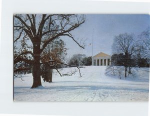 Postcard Lee Mansion Arlington National Cemetery Arlington Virginia USA