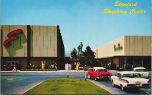 Stanford Shopping Center Palo Alto California Vintage Postcard C154