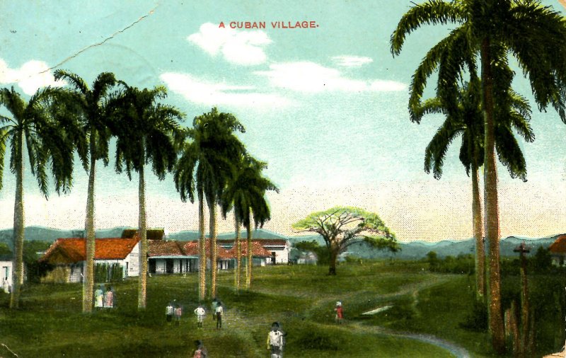 Cuba - A Village         (crease)