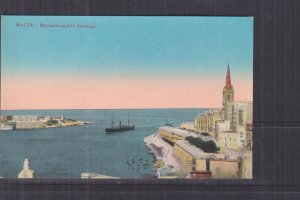 MALTA, MARSAMUSCETTO HARBOUR, c1910 ppc., unused.