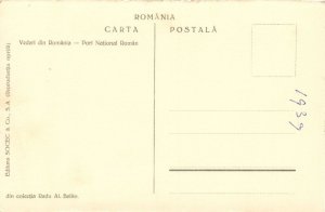 romania, Young Woman with Girl in Costumes (1939) RPPC Postcard