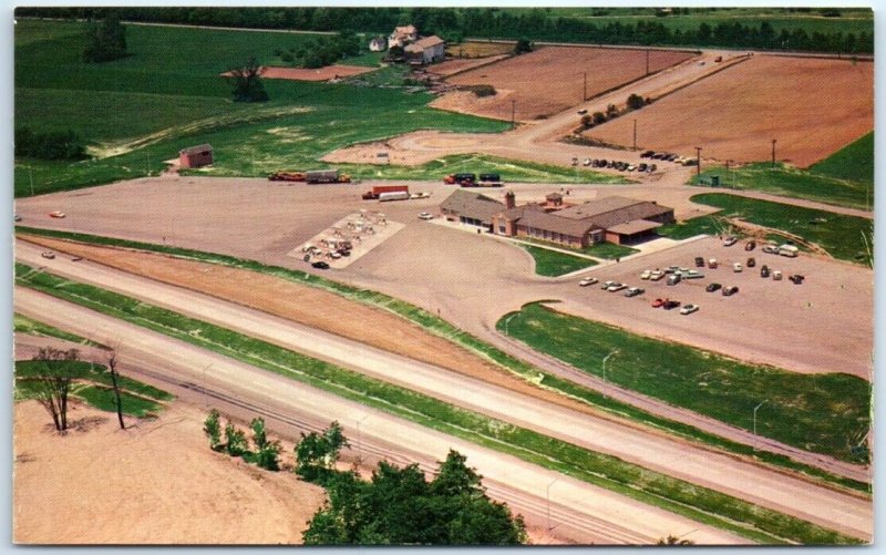 Postcard - Ohio Turnpike Service Plaza - Ohio 