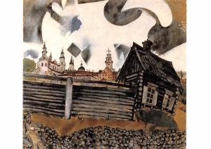 Marc Chagall - House in Grey