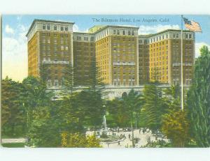 Divided Back BILTMORE HOTEL Los Angeles California CA HQ5242