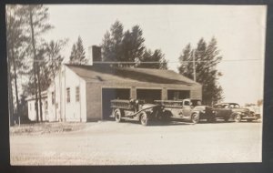 Mint USA Real Picture Postcard RPPC Wisconsin Fire Department