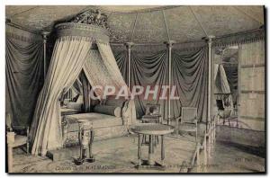 Old Postcard Chateau de Malmaison Bedroom of & # 39Imperatrice Josephine