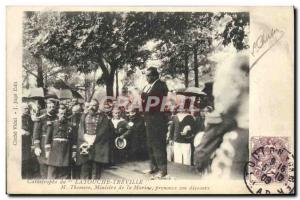 Old Postcard Boat Latouche Treville Disaster M Thomson Minister of Marine del...