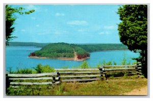 Lake Norfork Henderson Arkansas AR UNP Chrome Postcard Z4