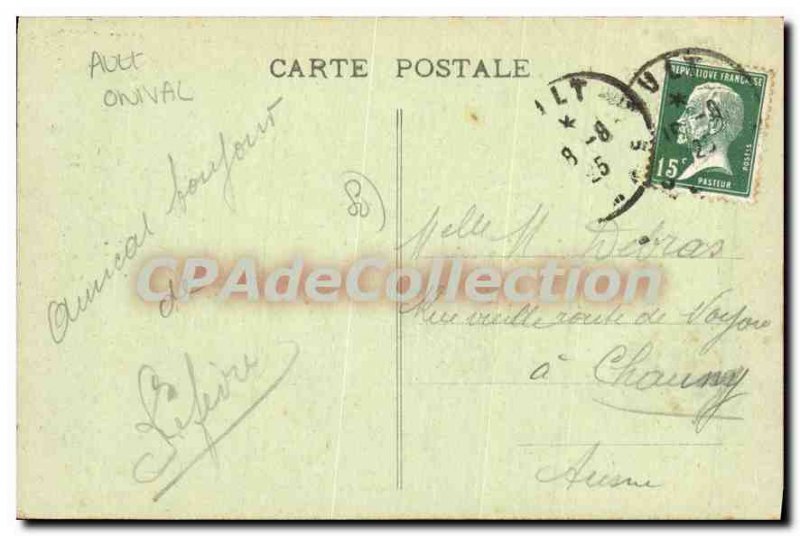 Old Postcard Onival The Cabins