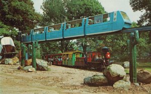 Hershypark in Hershey, PA featuring the Monorail and Dry Gulch Railroad 