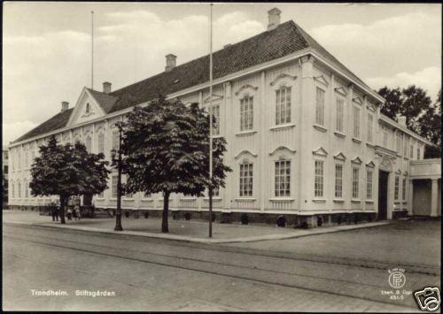 norway, TRONDHEIM, Stiftsgarden (1950s) RPPC