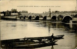 IMV01463 france charite sur loire bridge us military censorship officers mail