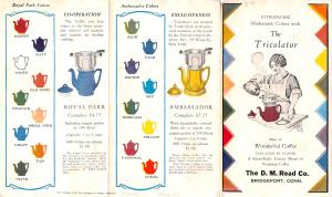 Tricolator, Coffee Advertising Unused 