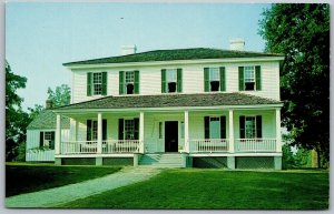 Crawfordville Georgia 1960 Postcard Liberty Hall Alexander Stephens Memorial Pak