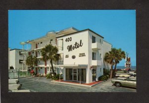 FL 400 Motel Apts Clearwater Beach Florida Postcard Albert Dorothy Ricketts