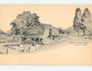 Pre-1980 BRUSH AND NEEDLE STUDIO Ogunquit Maine ME Q7717