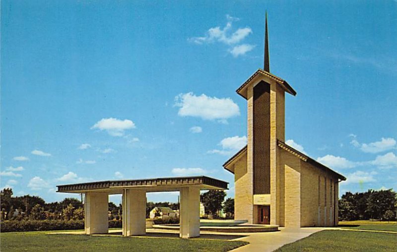 Place of meditation Eisenhower center Abilene Kansas