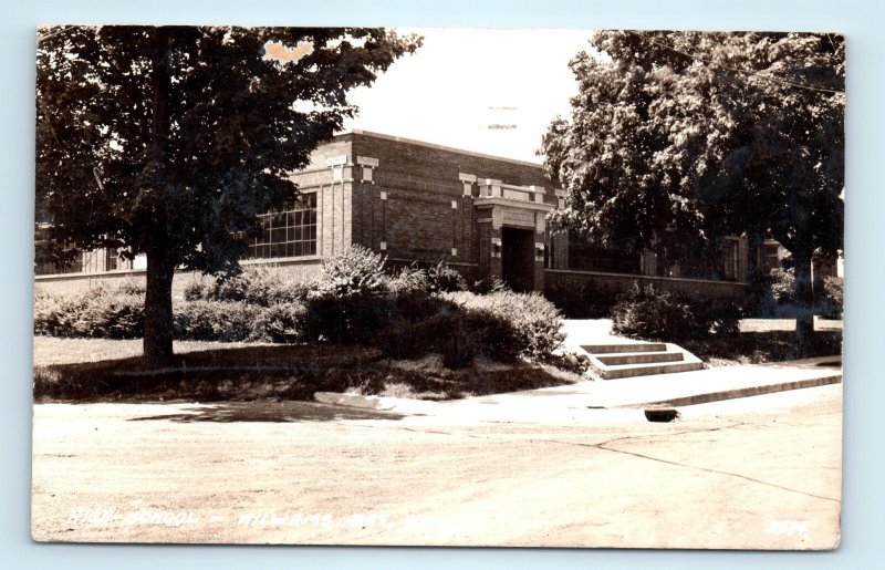 Williams Bay WI Wisconsin High School Real Photo Postcard