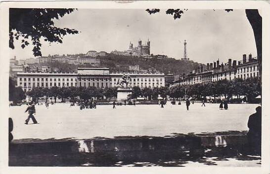 France Lyon Place Bellecour Photo