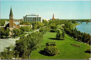 Kiwanis Park Saskatoon Saskatchewan SK c1971 Vintage Postcard D39