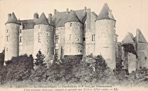 LUYNES LOIRE FRANCE~LE CHATEAU-WEST SIDE-12 CENTURY-L.L. PHOTO POSTCARD