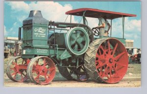 Advance Rumley Oil Pull Steam Tractor, Labour Day 1966, Milton Ontario Postcard