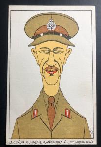 Mint England Picture Postcard WW2 General M Dempsey British Leger