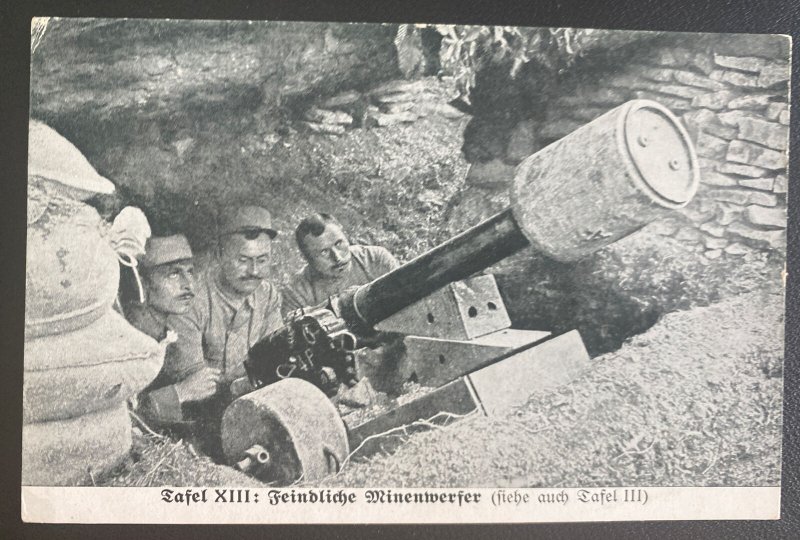 Mint Germany Real Picture Postcard Enemy mine launchers