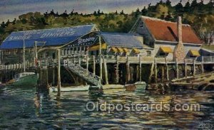 Brown Brothers Shore Dinner, Boothbay Harbor, ME USA Restaurant Unused 