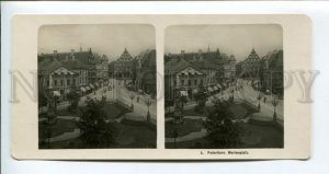 3107262 GERMANY Padeborn Marienplatz Vintage STEREO PHOTO
