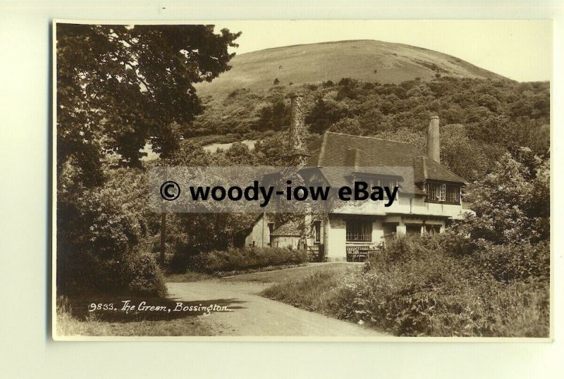 tp8340 - Hants - Quaint Cottage on the Green, at Bossington -  postcard