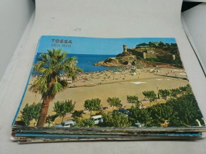 Job Lot 45 Vintage Mixed Foreign Topograhical European Modern Size Postcards