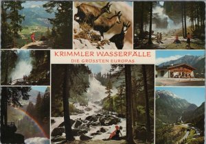 Austria Postcard - Krimmler Wasserfalle Die Grossten Europas  RR13219