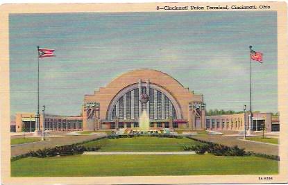 Cincinnati Union Terminal in Ohio