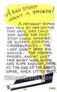 Artist Elmer, Comic Comical Unused 