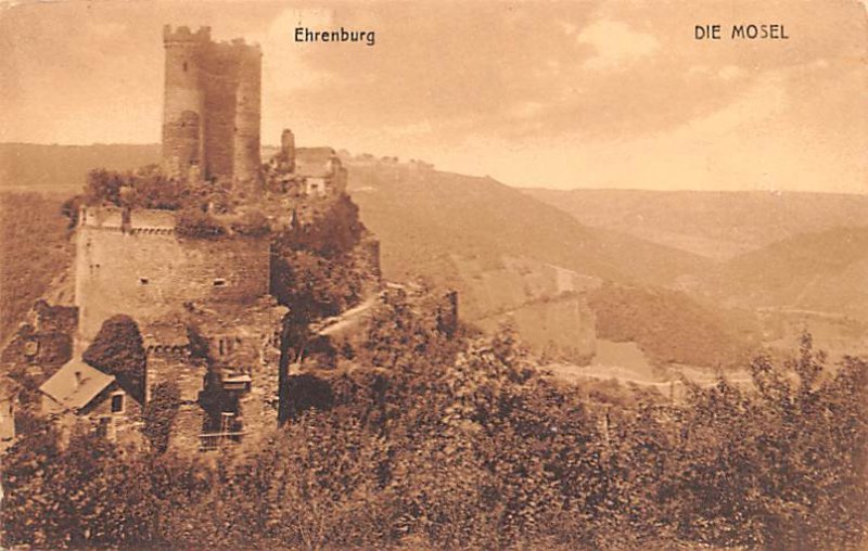 Ehrenburg Die Mosel Germany Unused 