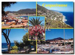 Postcard Modern Carqueiranne and Lumiere Beauty of the French Riviera