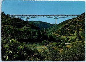 M-50524 Auburn Foresthill Bridge California USA