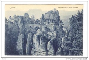 Basteibrucke, Bastei, Germany, 1900-1910s